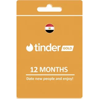 Tinder Gold - 12  Months