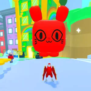 TITANIC RED BALLON CAT