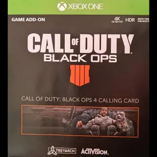 "Lovesac" Black Ops 4 Calling Card | EXTREMELY RARE EXCLUSIVE (CODE)