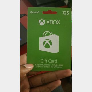 XBOX Gift Card $25