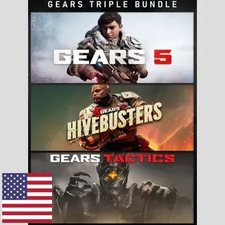GEARS TRIPLE BUNDLE – Xbox One / Xbox Series X|S 🇺🇸