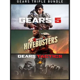GEARS TRIPLE BUNDLE (US) [AUTO DELIVERY] XBOX ONE/XBOX SERIES X|S AND Windows 10/11