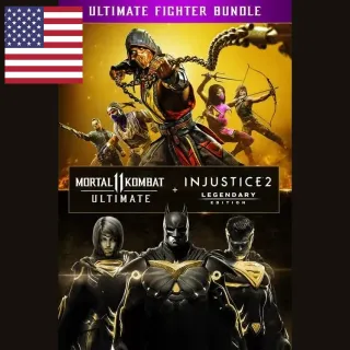 Mortal Kombat 11 Ultimate + Injustice 2 Leg. Edition Bundle – Xbox One / Xbox Series X|S 🇺🇸
