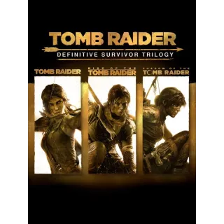 Tomb Raider: Definitive Survivor Trilogy (US) [Auto Delivery] Xbox One/Xbox Series X|S