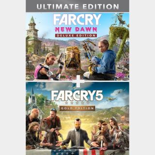 Far Cry 5: Gold Edition + Far Cry: New Dawn - Deluxe Edition Bundle (US) [Auto Delivery] Xbox One/Xbox Series X|S