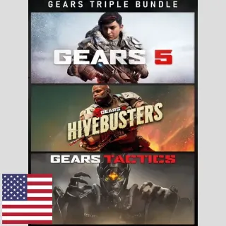 GEARS TRIPLE BUNDLE – Xbox One / Xbox Series X|S 🇺🇸
