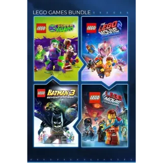 The LEGO Games Bundle  – Xbox One / Xbox Series X|S 🇺🇸