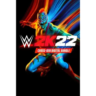 [Discontinued] WWE 2K22 Cross-Gen Digital Bundle (US) [Auto Delivery] Xbox One/Xbox Series X|S