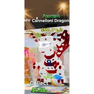 football Cannelloni Dragoni 551.7Qa/s FORTNITE STEAL BRAiNROT
