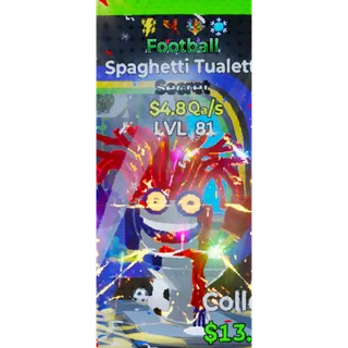 Football spaghetti Tualetti 4.8/s  FORTNITE STEAL BRAiNROT