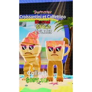 Summer Croissantini et Caffettino 3Qi/s FORTNITE STEAL BRAiNROT
