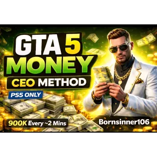 GTA 5 Money 20,000,000 PS5 Only