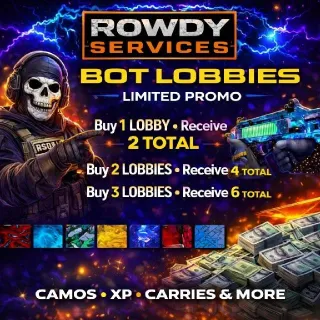 BO7 Bot Lobbies (2) – Buy 2 Get 2 Free