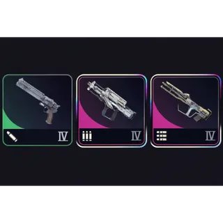 Bundle ,2x BOBCAT Ⅳ , 2x ANVILIV , 2x TEMPEST IV