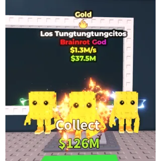 Los Tungtungtungcitos - 1.3M/s Gold