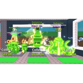 3 x Steal A Brainrot Bundle Radioactive