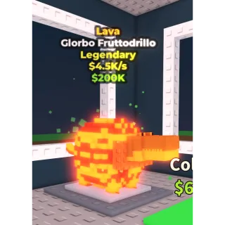Glorbo Fruttodrillo Lava Lefendary