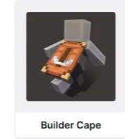 Minecraft  Builder Cape