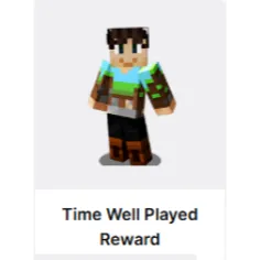 Minecraft  Time Well Played Reward