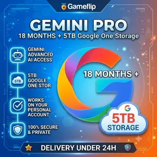 Google Gemini AI Pro 18 Months + 5TB Storage ⚡ Direct Activation Link 🔥 