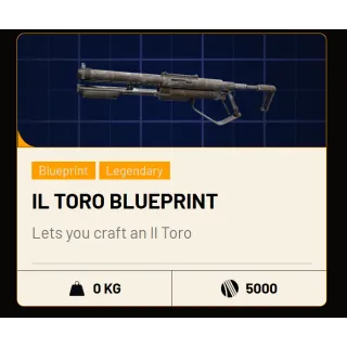 IL TORO BLUEPRINT