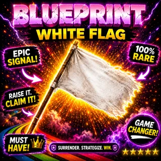 Blueprint White Flag