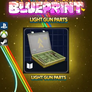 Blueprint Light Gun Parts