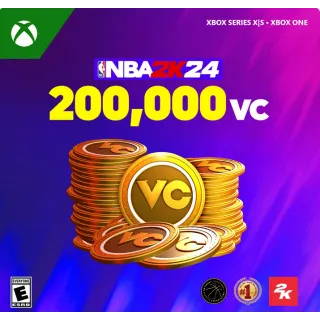 NBA 2K24 - 200,000 VC Xbox key Instant Delivery