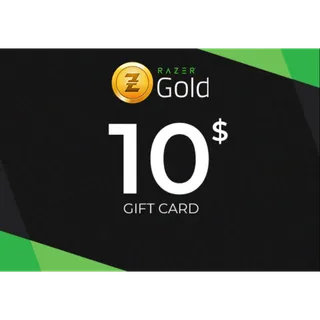 $10.00 Razer Gold GLOBAL