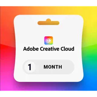 Adobe Creative Cloud Pro - 1 Month Subscription Key