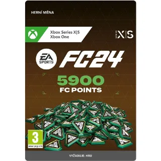EA SPORTS FC 24 - 5900 FC POINTS XBOX (GLOBAL)