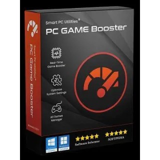 PC Game Booster PRO 1 Year Smart PC Utilities CD Key