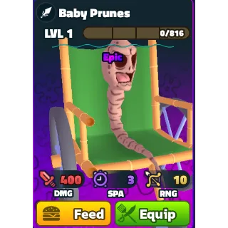 Baby Prunes SpongeBob Tower Defense SBTD 