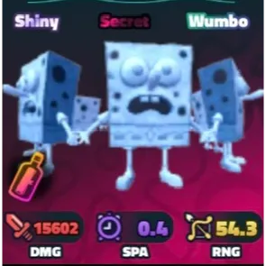 Shiny Wumbo Spongehenge (Secret Formula)  SpongeBob Tower Defense SBTD 