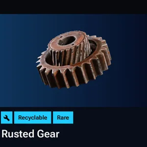 3X Rusted Gears