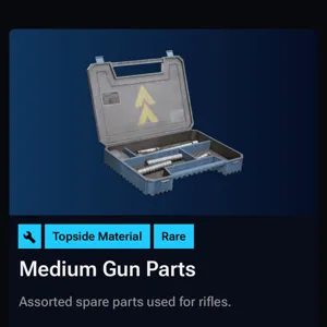 Medium Gun Parts BP
