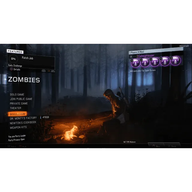 Only Ps4/Ps5 Call Of Duty: Black Ops 3(Bo3) Level 35/1k Zombies