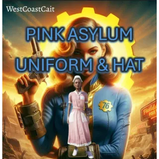 Pink Asylum Dress Uniform & Hat