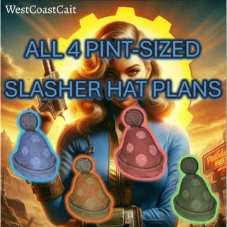 All 4 Pint-Sized Slasher Hat Plans Bundle