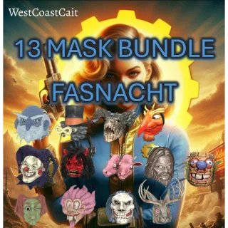 13 Mask Bundle Fasnacht