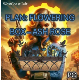 Plan: Flowering Box - Ash Rose