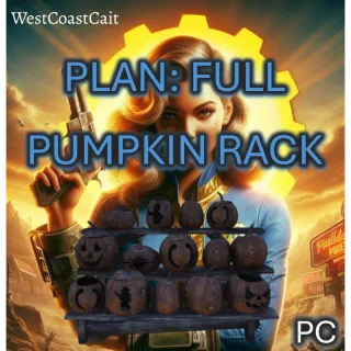 Plan: Full Pumpkin Rack