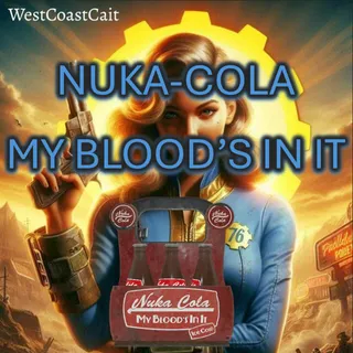 Nuka-Cola My Blood's In It 6 Pack Displayable Misc