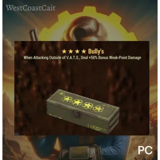 Bully's 4 Star Legendary Mod NEW Raid