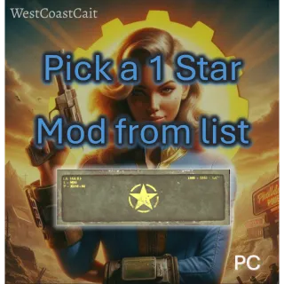 Pick a 1 Star Legendary Mod