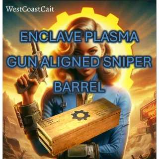 Enclave Plasma Gun Aligned Sniper Barrel Mod