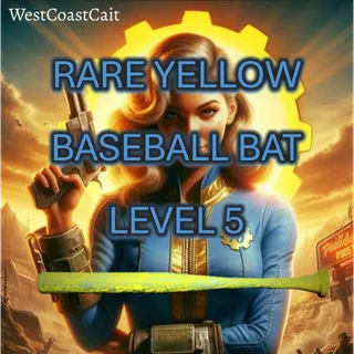 Rare Indigo Baseball Bat Level 5