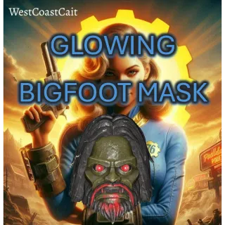 Glowing Bigfoot Mask