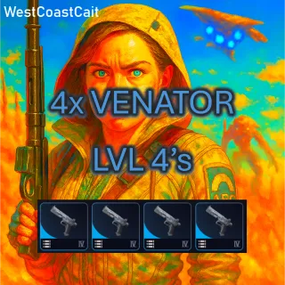 4x Venator Level 4's