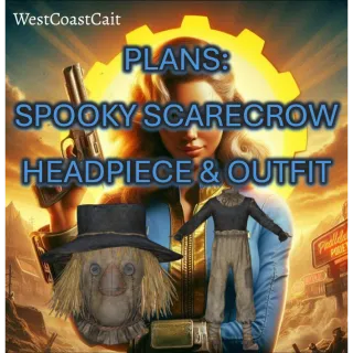 Plans: Spooky Scarecrow Headpiece & Outfit